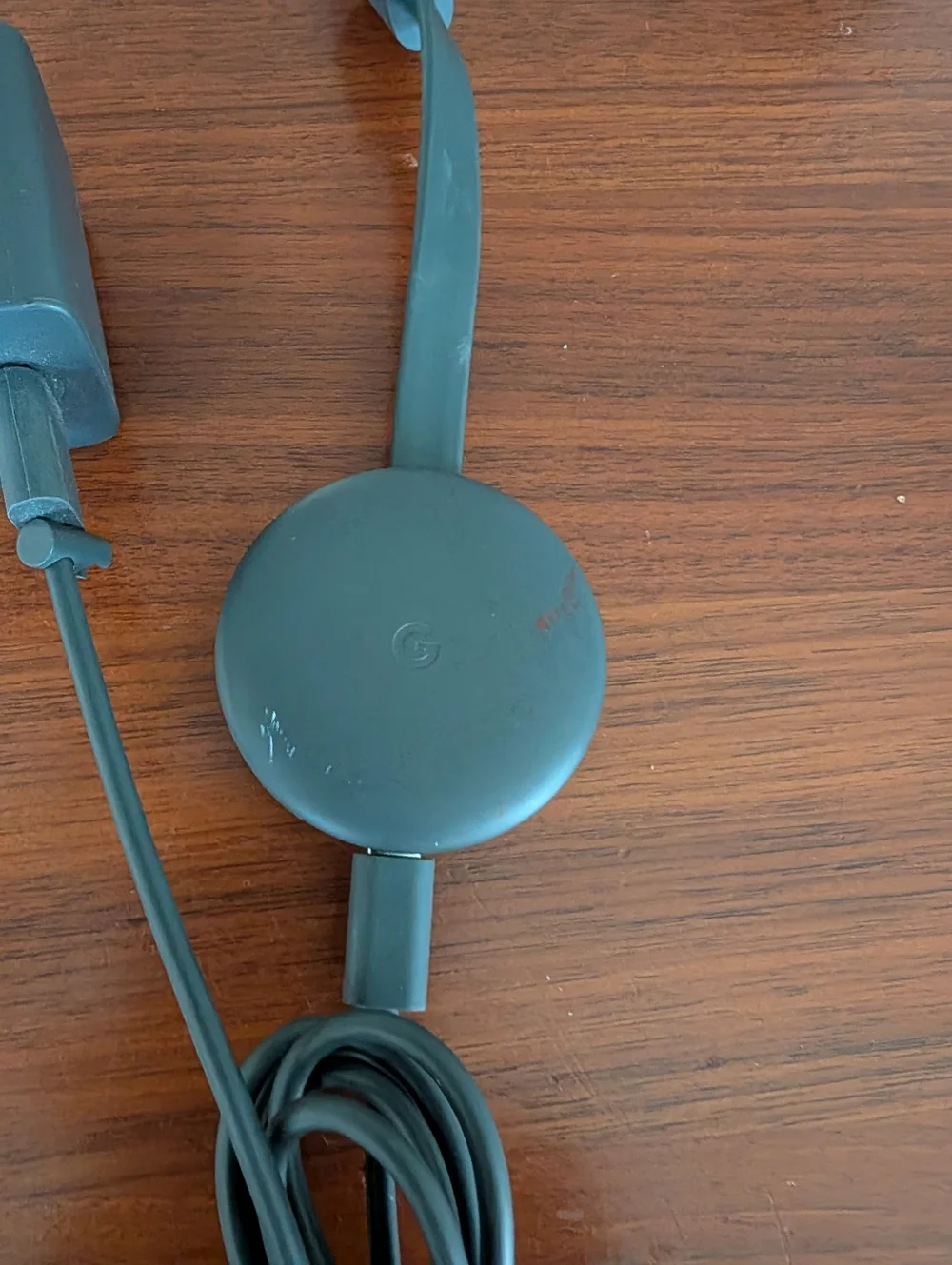 Google Chromecast Model NC2-6A5 HDMI Charcoal W/Power Supply